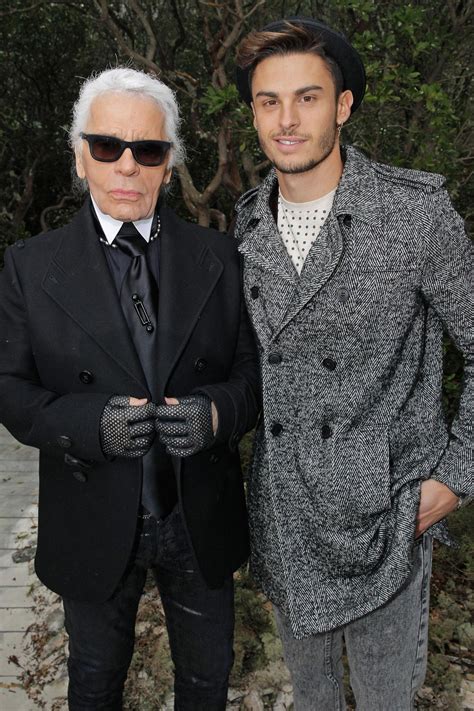 who was karl lagerfeld's lover.